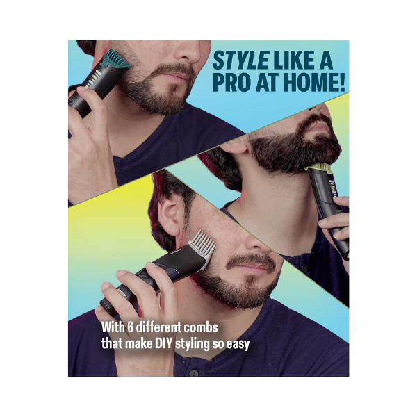 Product Name Bombay Shaving Company Power Play NXT Trimmer Run Time 90 minutes of usage on a full charge Charging USB Type-C for fast charging Comb Attachments 6 adjustable combs for various lengt (5)